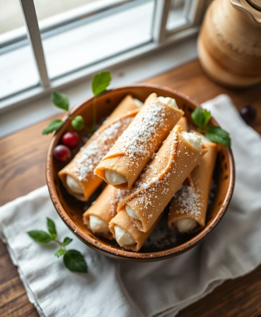 Authentic Sicilian Cannoli Recipe – Crispy & Creamy