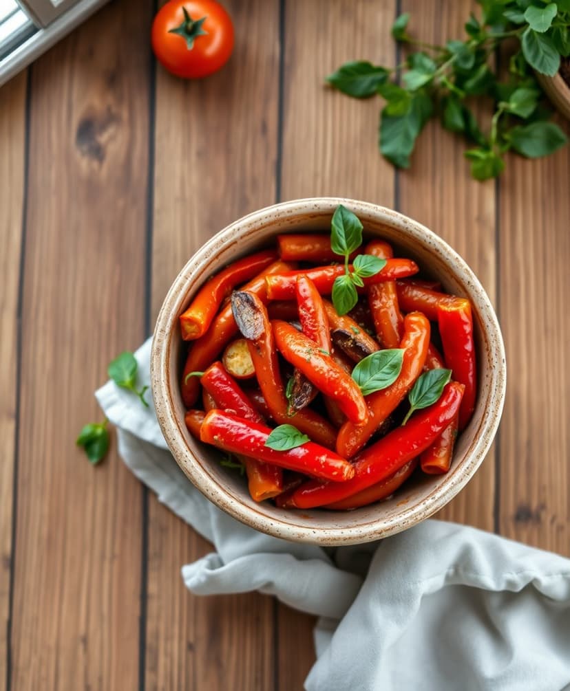 Peperoni in Padella – Italian Sautéed Bell Peppers
